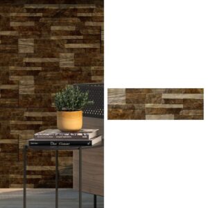 Porcelanato Muro 17x52 Danubio Marron