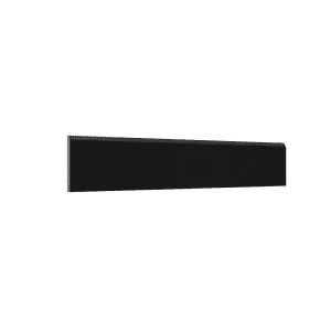 Guardapolvo Cerámica 8x45cm Negro Mate