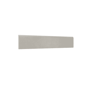 Guardapolvo Cerámica 8x45cm Cemento Silver