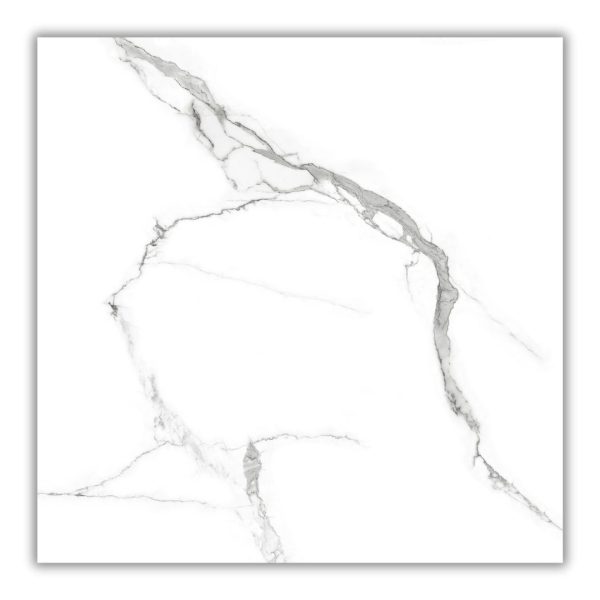 Porcelanato 60x60 Statuario Rich Silver - Imagen 3